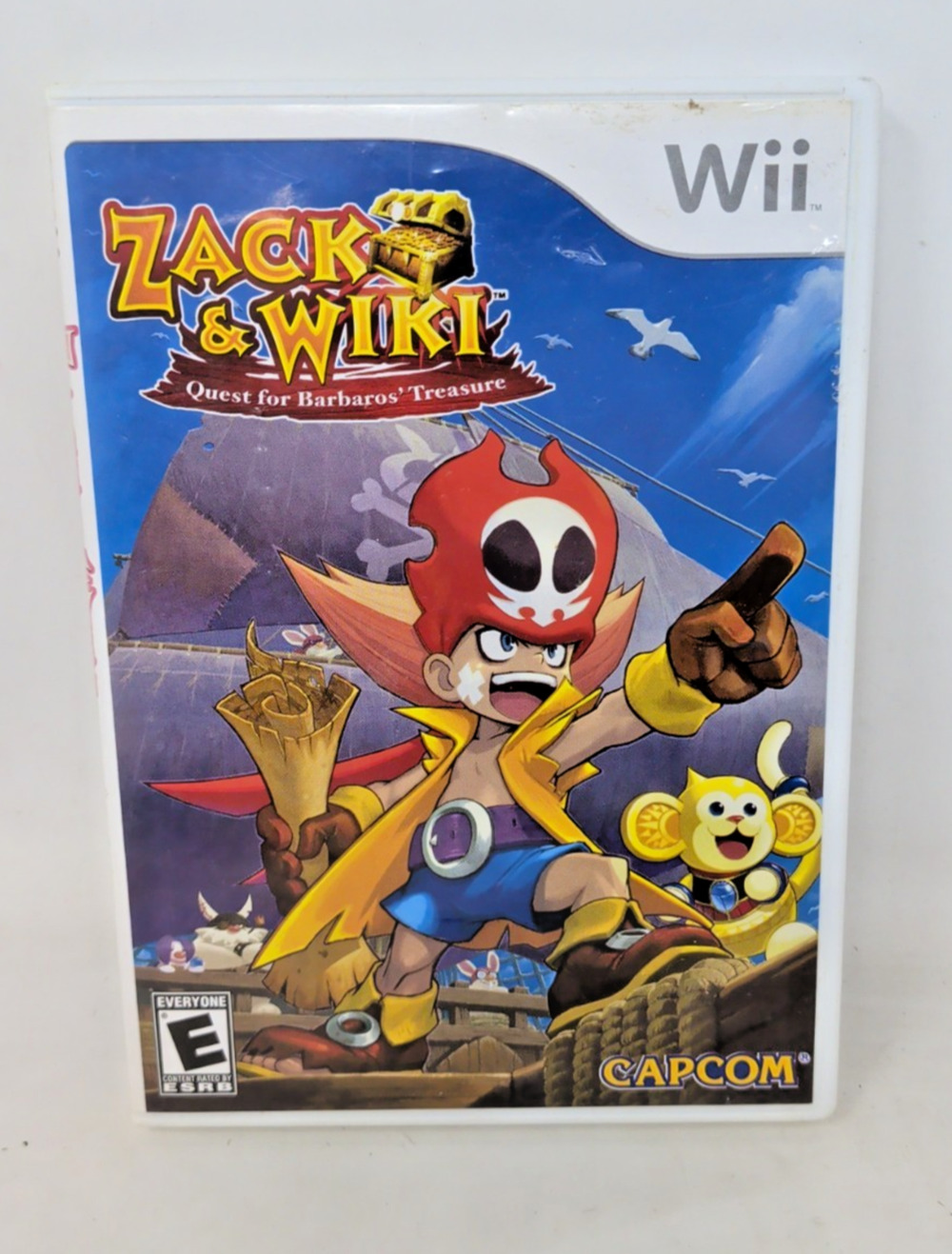 Zack & Wiki: Quest for Barbaros' Treasure Nintendo Wii, 2007 Complete Capcom CIB